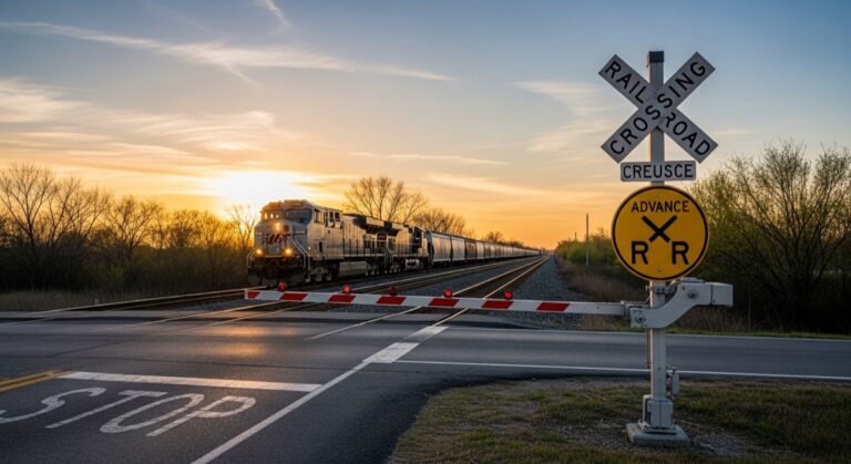 Railroad Crossing Signs and Markings — MUTCD Part 8 Guide