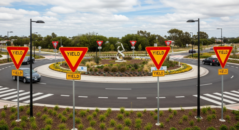 MUTCD Roundabout Signing and Marking Requirements